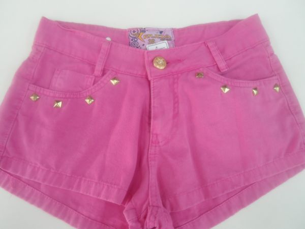 Shorts Jeans Rosa